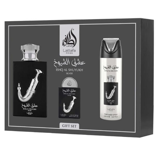Lattafa Ishq Al Shuyukh Silver by Lattafa — Authentic Arabic Fragrance | Qamare
