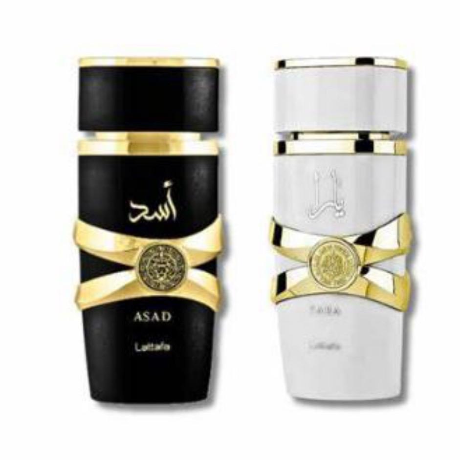 Lattafa Asad & Yara Moi Eau de Parfum 100ml by Lattafa — Authentic Arabic Fragrance | Qamare