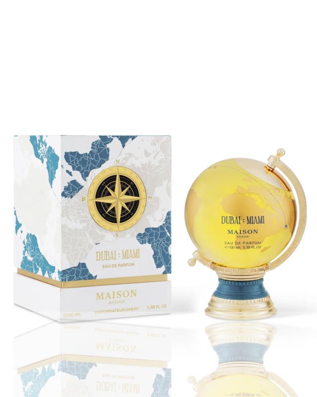 Maison Asrar Dubai Miami Eau de Parfum 100ml by Maison Asrar — Authentic Arabic Fragrance | Qamare