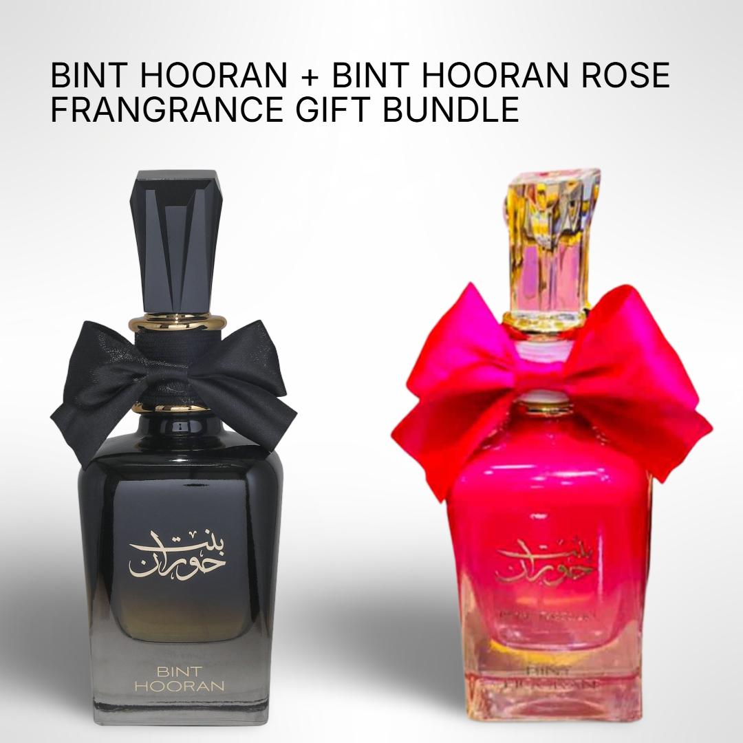 Bint Hooran + Bint Hooran Rose Passion Ard Al Zaafran — 2-Piece Set by Qamare — Authentic Arabic Fragrance | Qamare