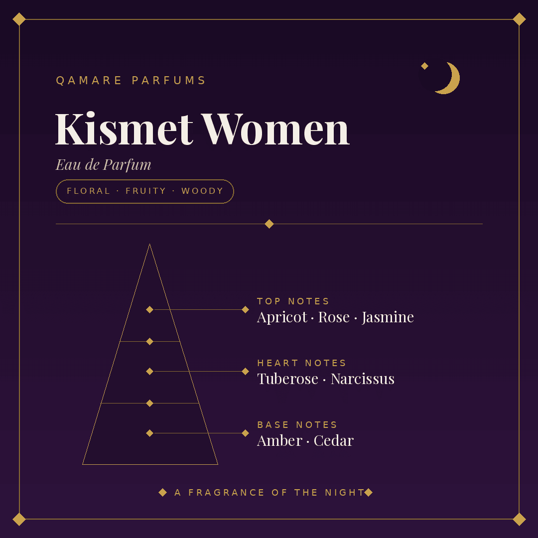 Maison Alhambra Kismet Women Eau de Parfum 100ml by Maison Alhambra — Authentic Arabic Fragrance | Qamare