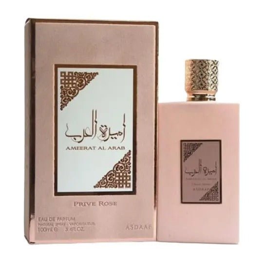 Asdaaf Ameerat Al Arab Privé Rose Eau de Parfum 100ml by Asdaaf — Authentic Arabic Fragrance | Qamare