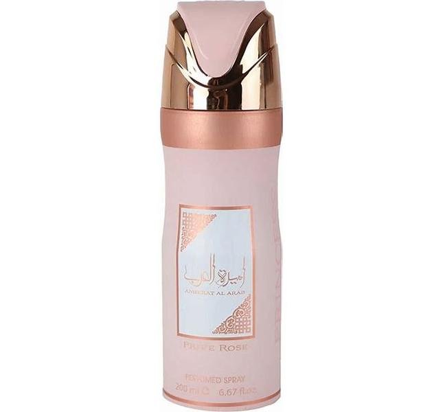 Lattafa Ameerat Al Arab Prive Rose Body Spray 200ml by Lattafa — Authentic Arabic Fragrance | Qamare