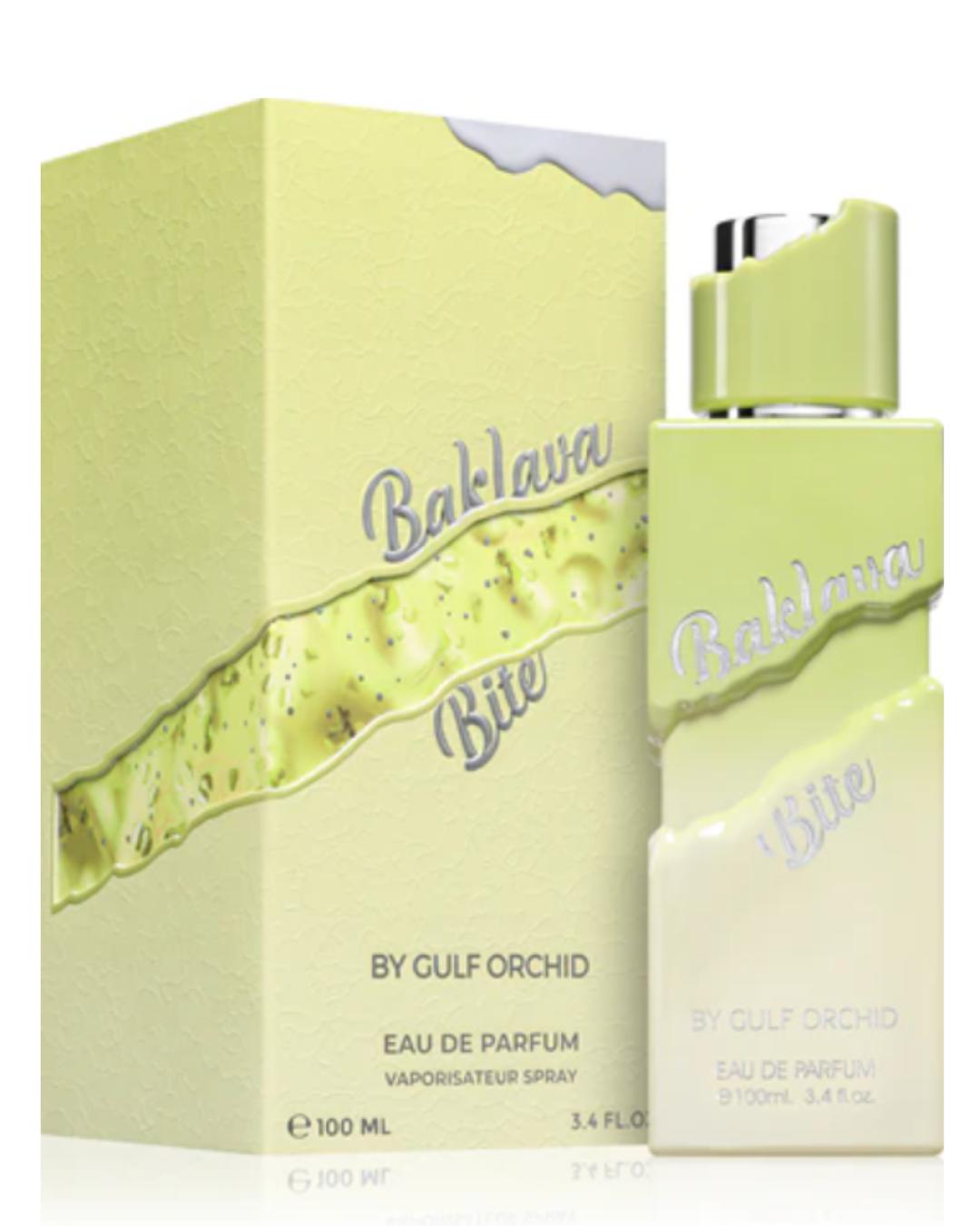 Baklava Bite Gulf Orchid And Men Eau de Parfum 100ml by Qamare — Authentic Arabic Fragrance | Qamare