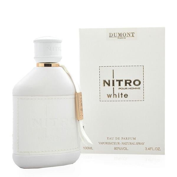 Dumont Nitro White Eau de Parfum 100ml by Qamare — Authentic Arabic Fragrance | Qamare
