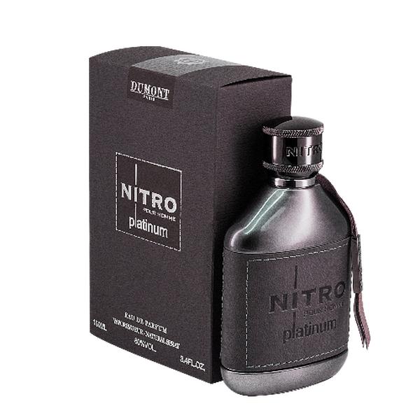 Nitro Platinum Dumont Eau de Parfum 100ml by Qamare — Authentic Arabic Fragrance | Qamare