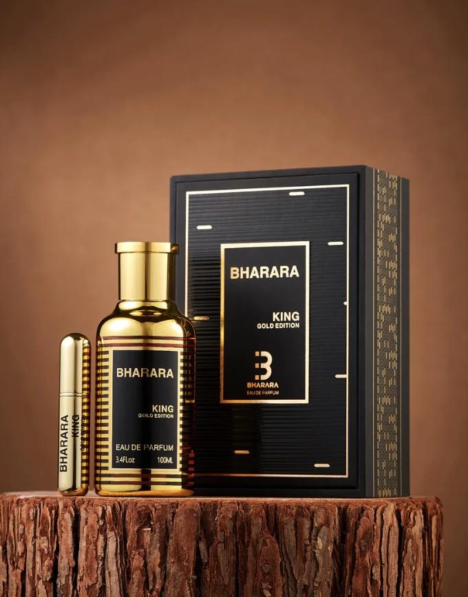 Bharara King Gold Edition Eau de Parfum by Bharara — Authentic Arabic Fragrance | Qamare