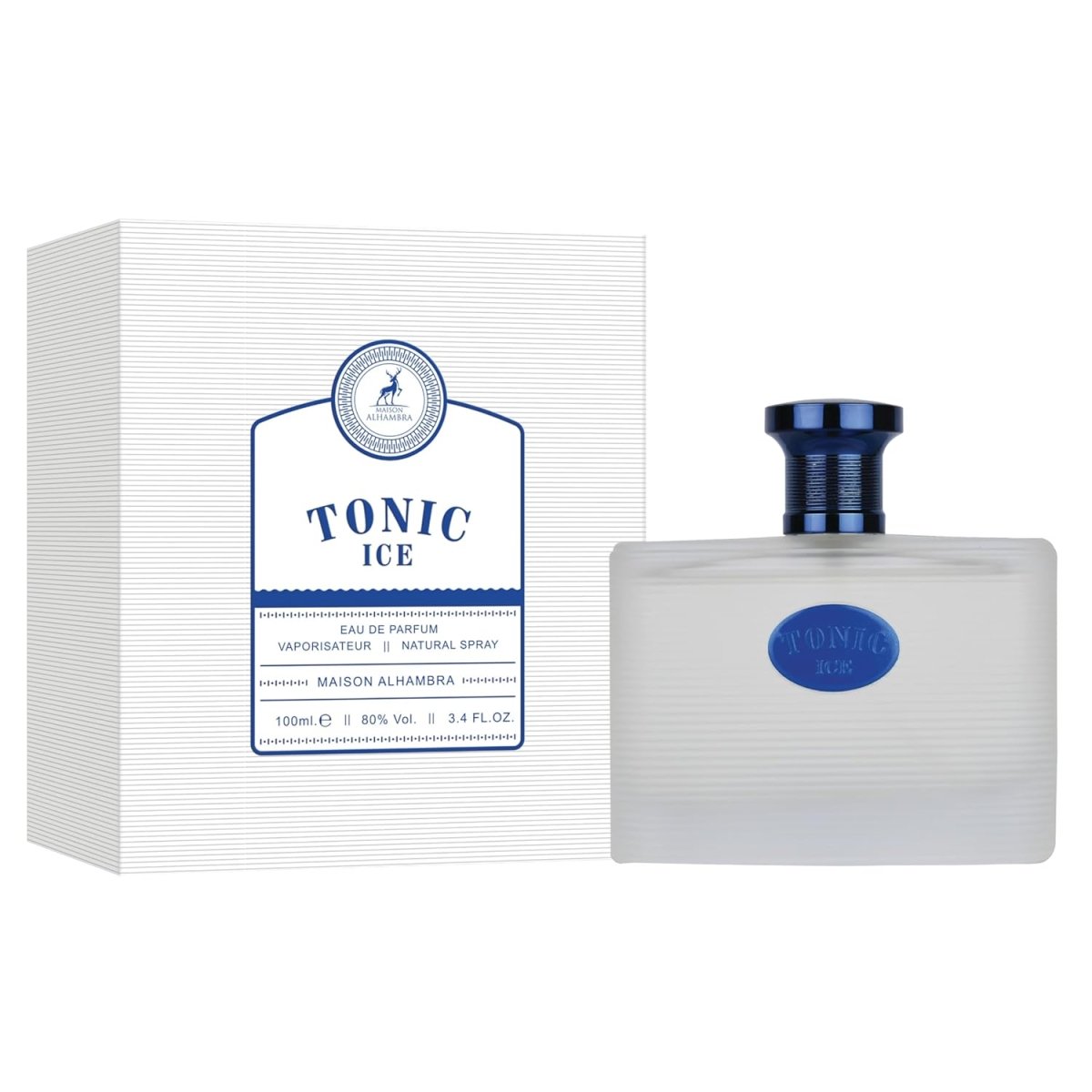 Maison Alhambra Tonic Ice Eau de Parfum 100ml by Maison Alhambra — Authentic Arabic Fragrance | Qamare