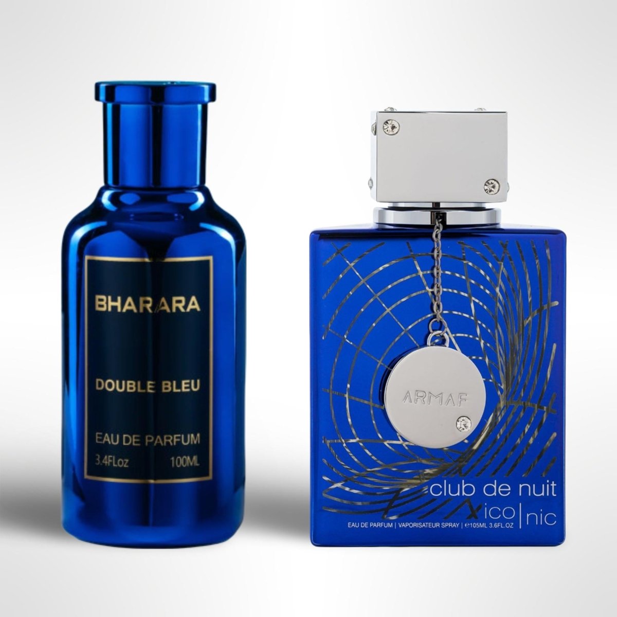 Armaf Bharara Double Bleu + Club De Nuit Blue Iconic Eau de Parfum by Armaf — Authentic Arabic Fragrance | Qamare