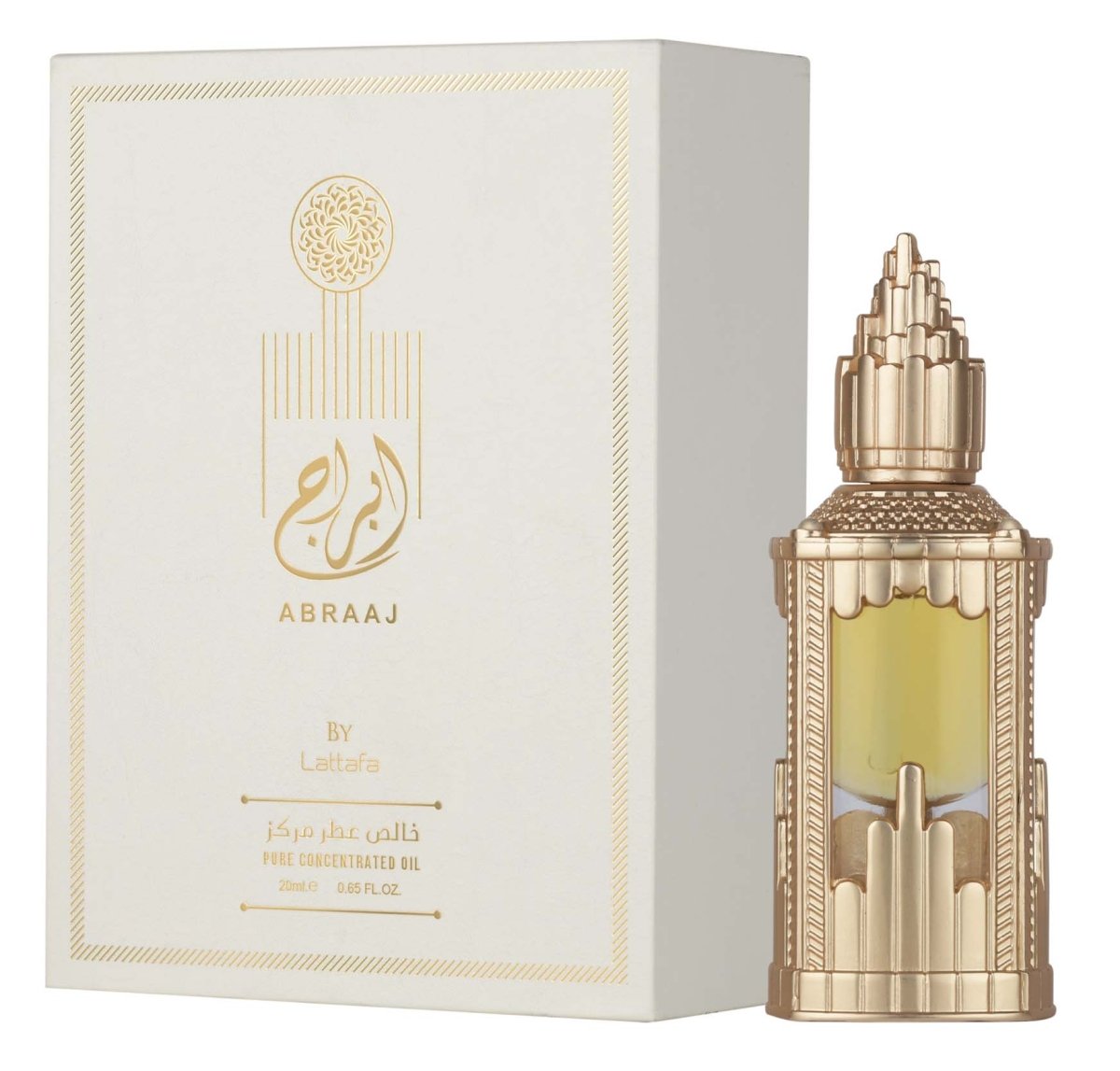 Lattafa Abraaj Concentrated Perfumed Oil Oil 20ml by Lattafa — Authentic Arabic Fragrance | Qamare