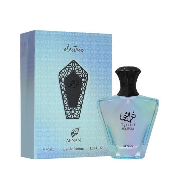 Afnan Turathi Electric Eau de Parfum 90ml by Afnan — Authentic Arabic Fragrance | Qamare