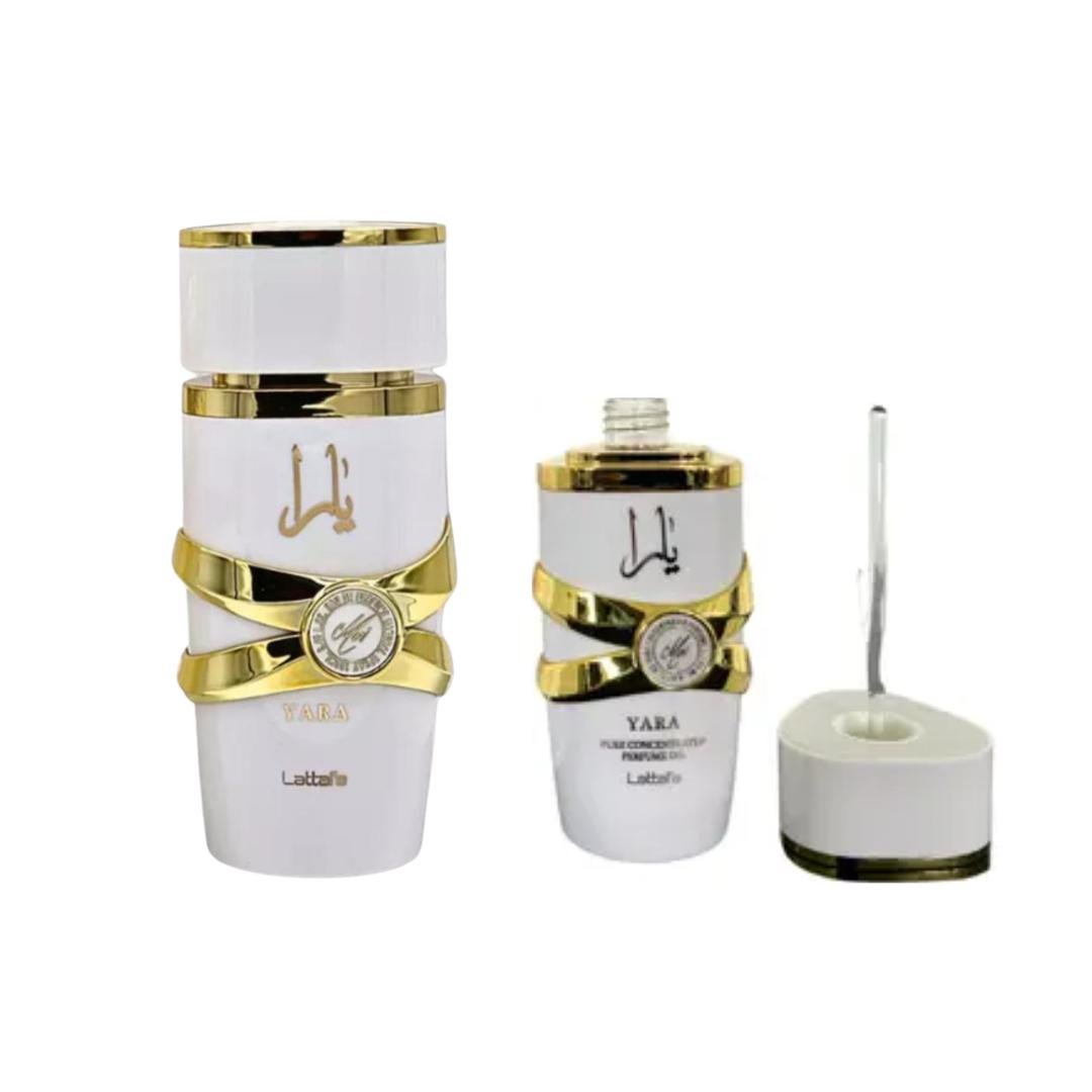 Yara Moi + Yara Moi Oil — 2-Piece Set by Qamare — Authentic Arabic Fragrance | Qamare