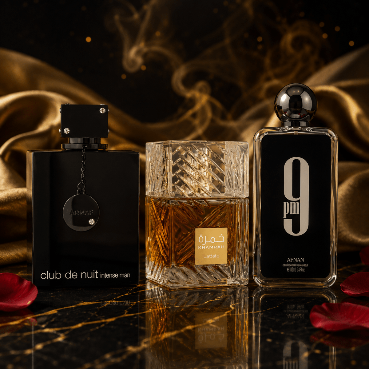 The Statement Collection — Bestseller Trio by Qamare — Authentic Arabic Fragrance | Qamare