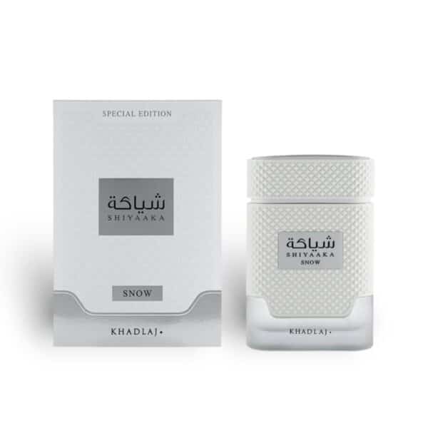 Khadlaj Shiyaaka Snow White Eau de Parfum 100ml by Khadlaj — Authentic Arabic Fragrance | Qamare