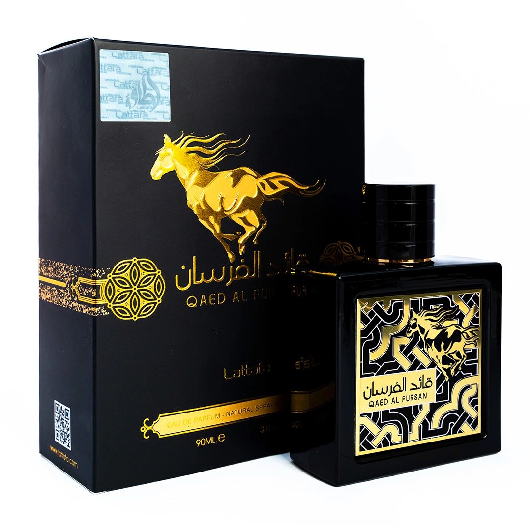 Lattafa Qaed Al Fursan Eau de Parfum 90ml by Lattafa — Authentic Arabic Fragrance | Qamare