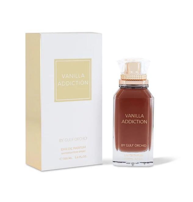 Vanilla Addiction Gulf Orchid Eau de Parfum 100ml by Qamare — Authentic Arabic Fragrance | Qamare