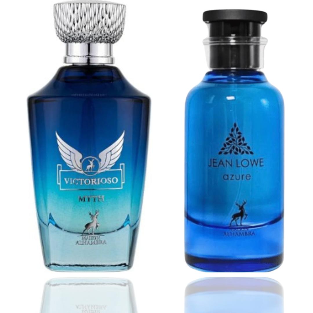 Victorioso Myth + Jean Lowe Azure — 2-Piece Set by Qamare — Authentic Arabic Fragrance | Qamare
