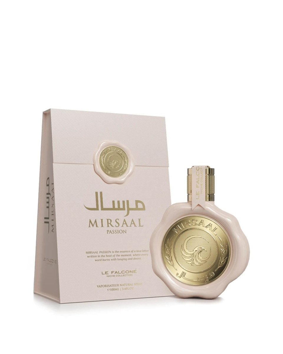 Mirsaal Passion Le Falcone Eau de Parfum 100ml by Qamare — Authentic Arabic Fragrance | Qamare