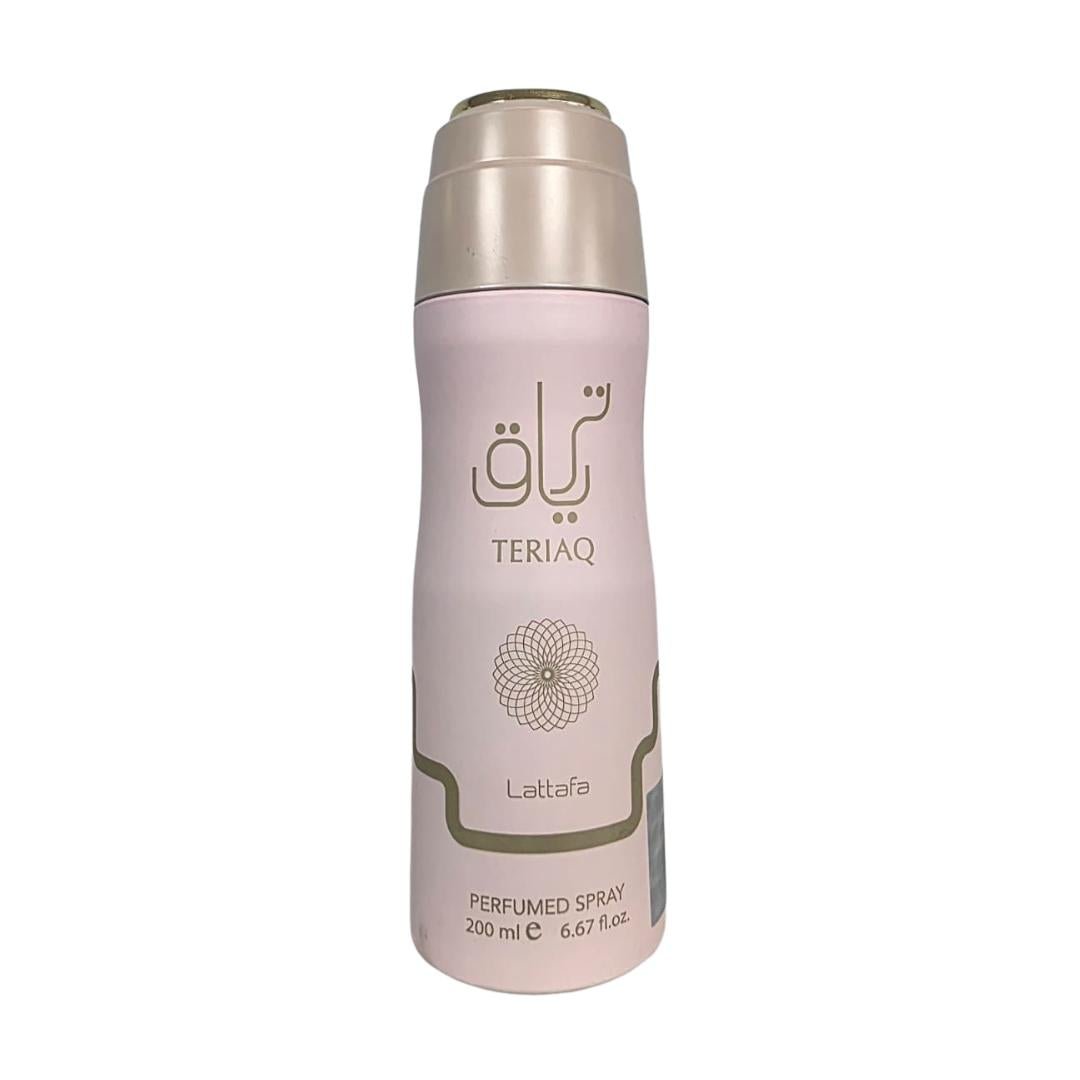 Lattafa Teriaq Deodorant Deodorant 200ml by Lattafa — Authentic Arabic Fragrance | Qamare