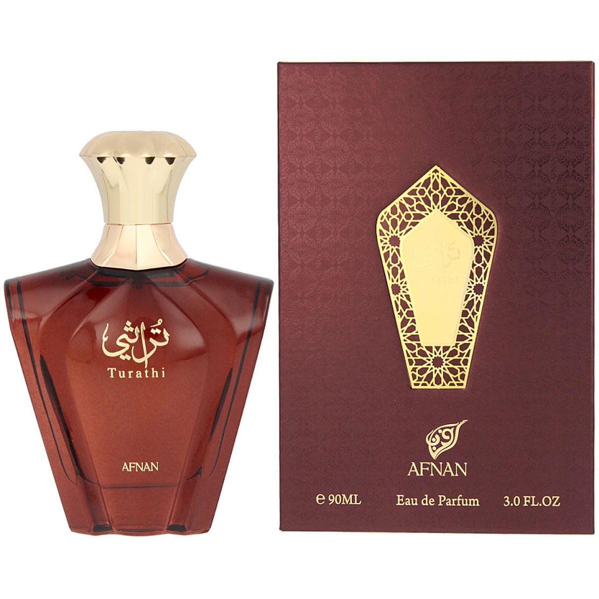 Afnan Turathi Brown Eau de Parfum 90ml by Afnan — Authentic Arabic Fragrance | Qamare