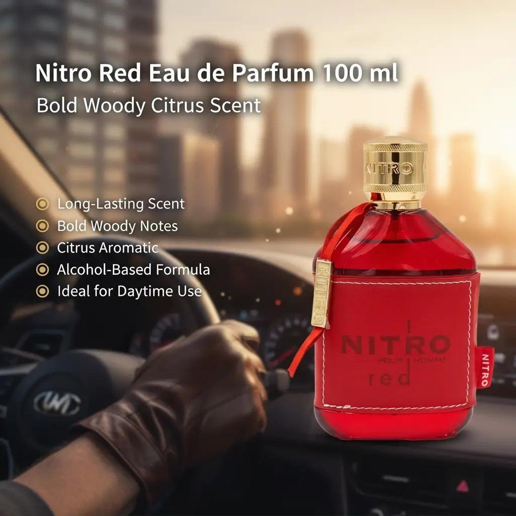 Dumont Nitro Red Eau de Parfum 100ml by Dumont — Authentic Arabic Fragrance | Qamare