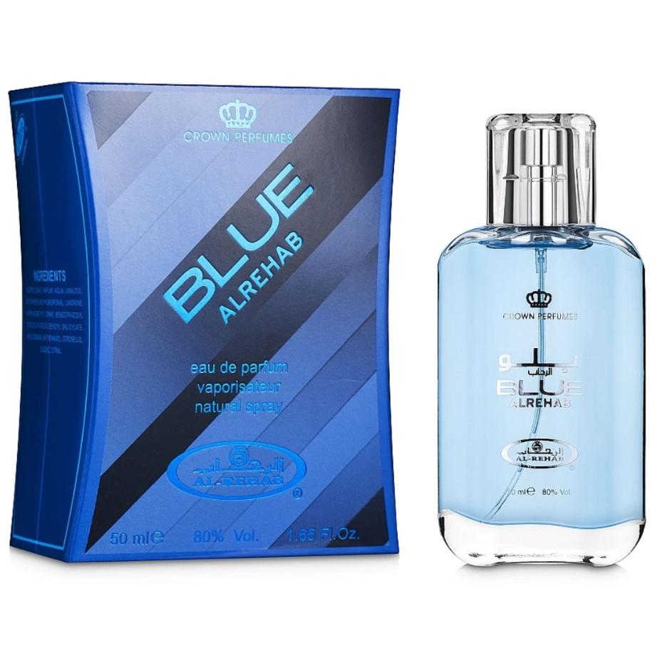 Al Rehab Blue Eau de Parfum 50ml by Al Rehab — Authentic Arabic Fragrance | Qamare