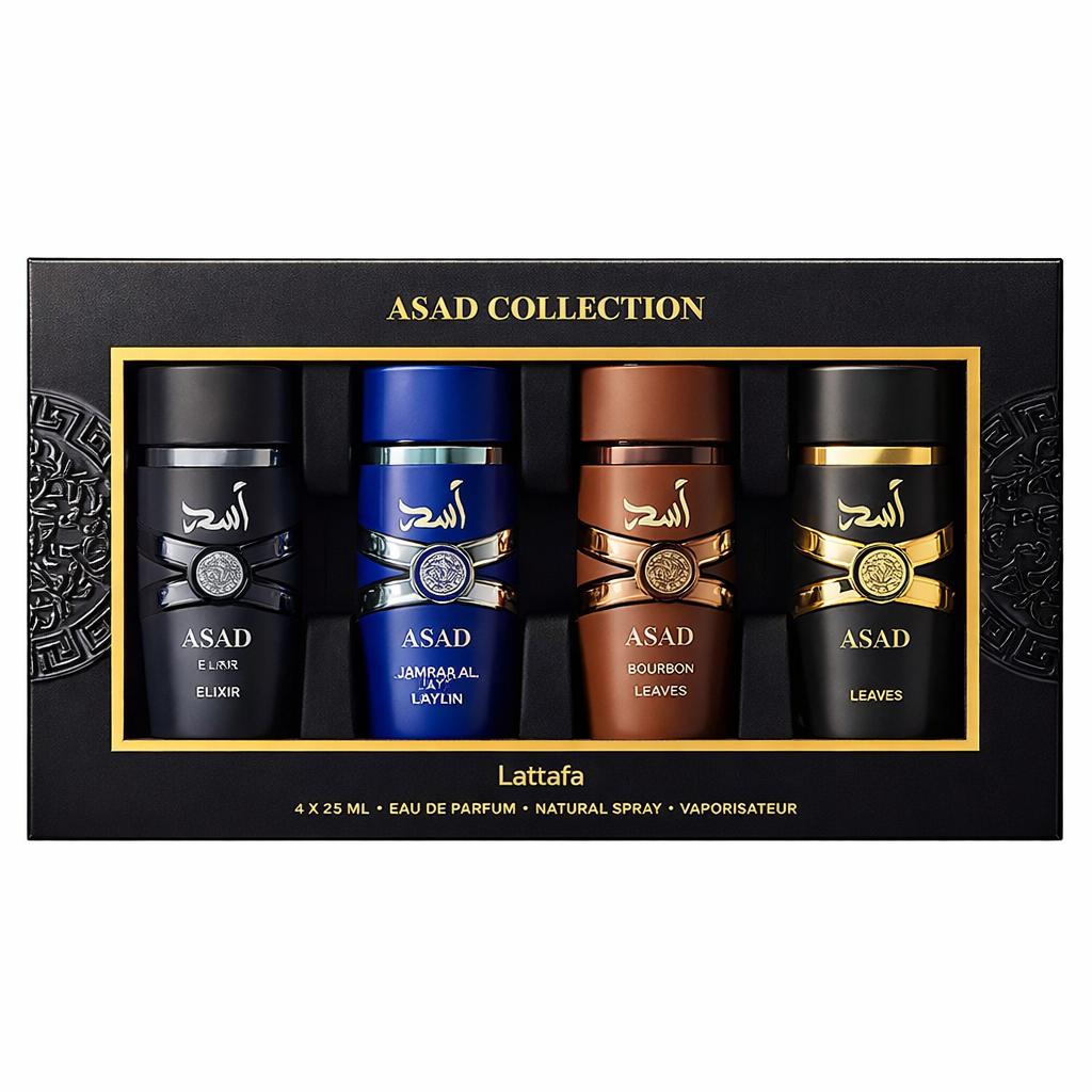 Lattafa Asad Collection x Eau de Parfum 25ml by Lattafa — Authentic Arabic Fragrance | Qamare