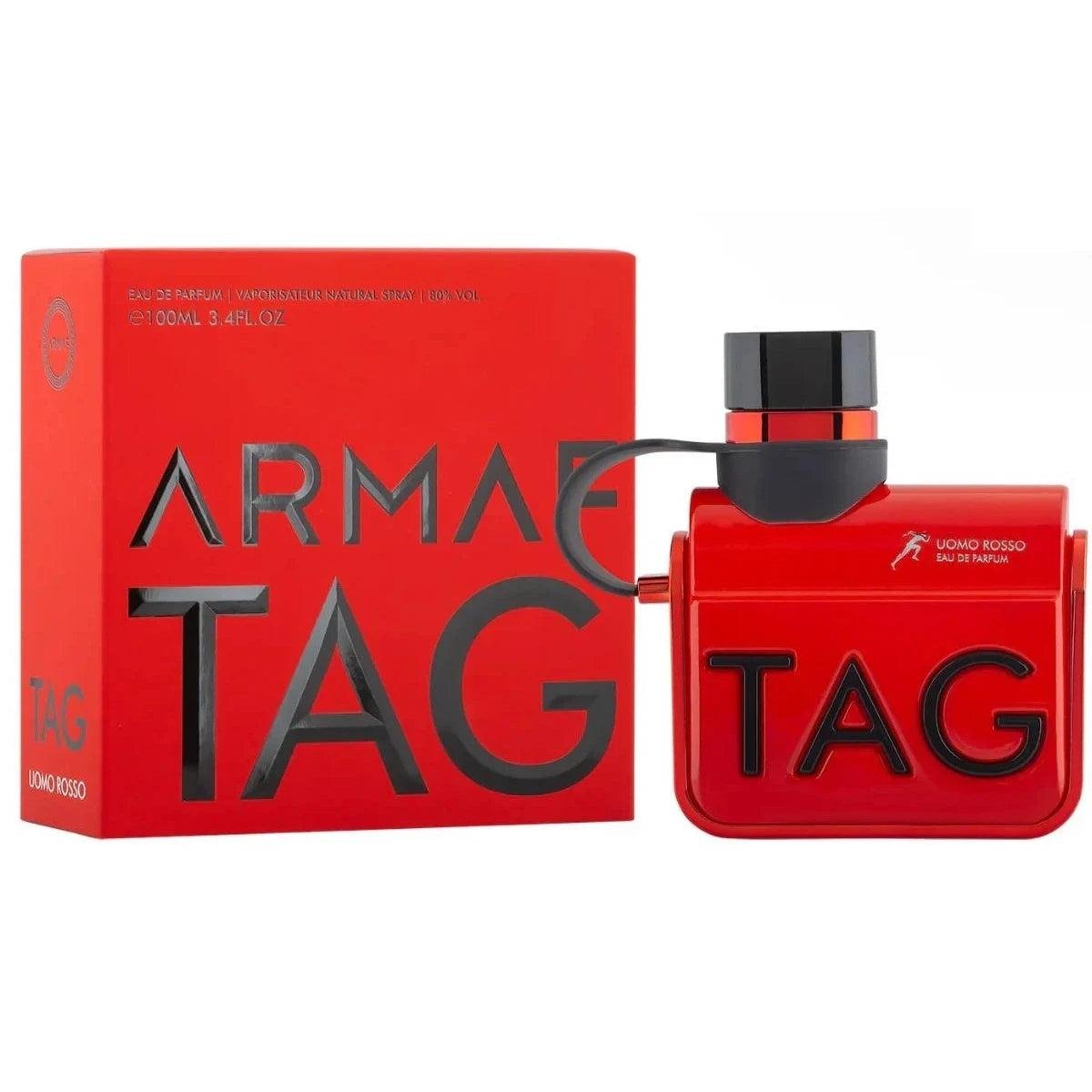 Armaf Tag Him Uomo Rosso Eau de Parfum 100ml by Armaf — Authentic Arabic Fragrance | Qamare