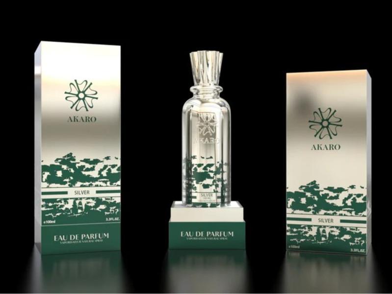 Arako Silver Akaro Eau de Parfum 100ml by Qamare — Authentic Arabic Fragrance | Qamare