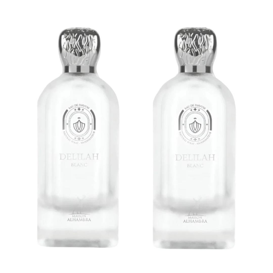 Maison Alhambra 2x Delilah Blanc Eau de Parfum 100ml by Maison Alhambra — Authentic Arabic Fragrance | Qamare