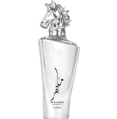 Lattafa Maahir Silver Eau de Parfum 100ml by Lattafa — Authentic Arabic Fragrance | Qamare