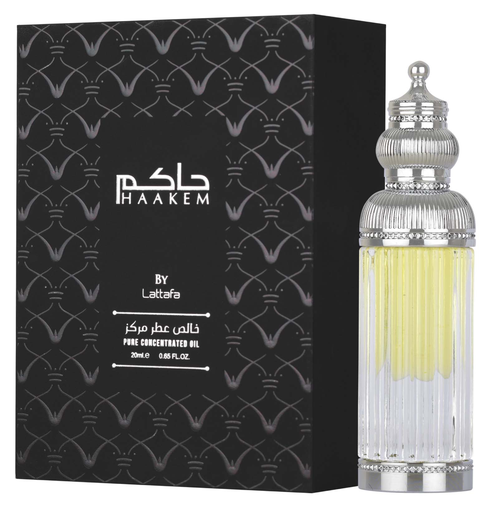 Lattafa Hakeem Concentrated Perfumed Oil Oil 20ml by Lattafa — Authentic Arabic Fragrance | Qamare
