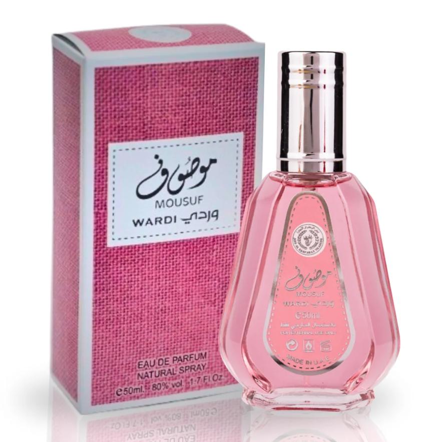 Mousuf Wardi Ard Zaafaran Eau de Parfum 50ml by Qamare — Authentic Arabic Fragrance | Qamare
