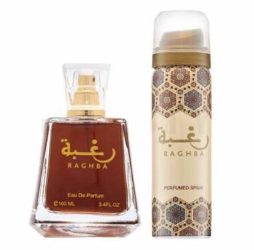 Lattafa Raghba Set by Lattafa — Authentic Arabic Fragrance | Qamare