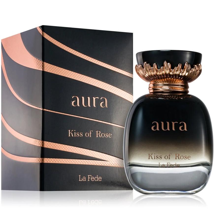 Aura Kiss Of Rose Kadlaj Eau de Parfum 100ml by Qamare — Authentic Arabic Fragrance | Qamare