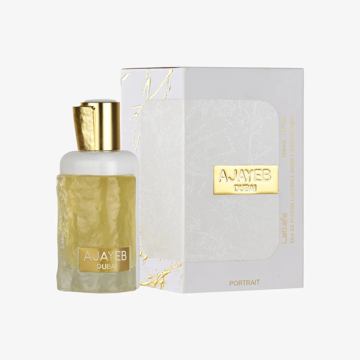 Lattafa Ajayab Dubai Eau de Parfum 100ml by Lattafa — Authentic Arabic Fragrance | Qamare