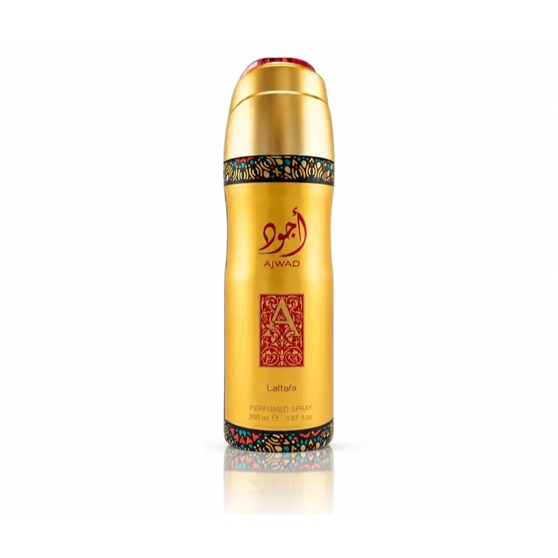 Lattafa Ajwad Deodorant Body Spray 200ml by Lattafa — Authentic Arabic Fragrance | Qamare