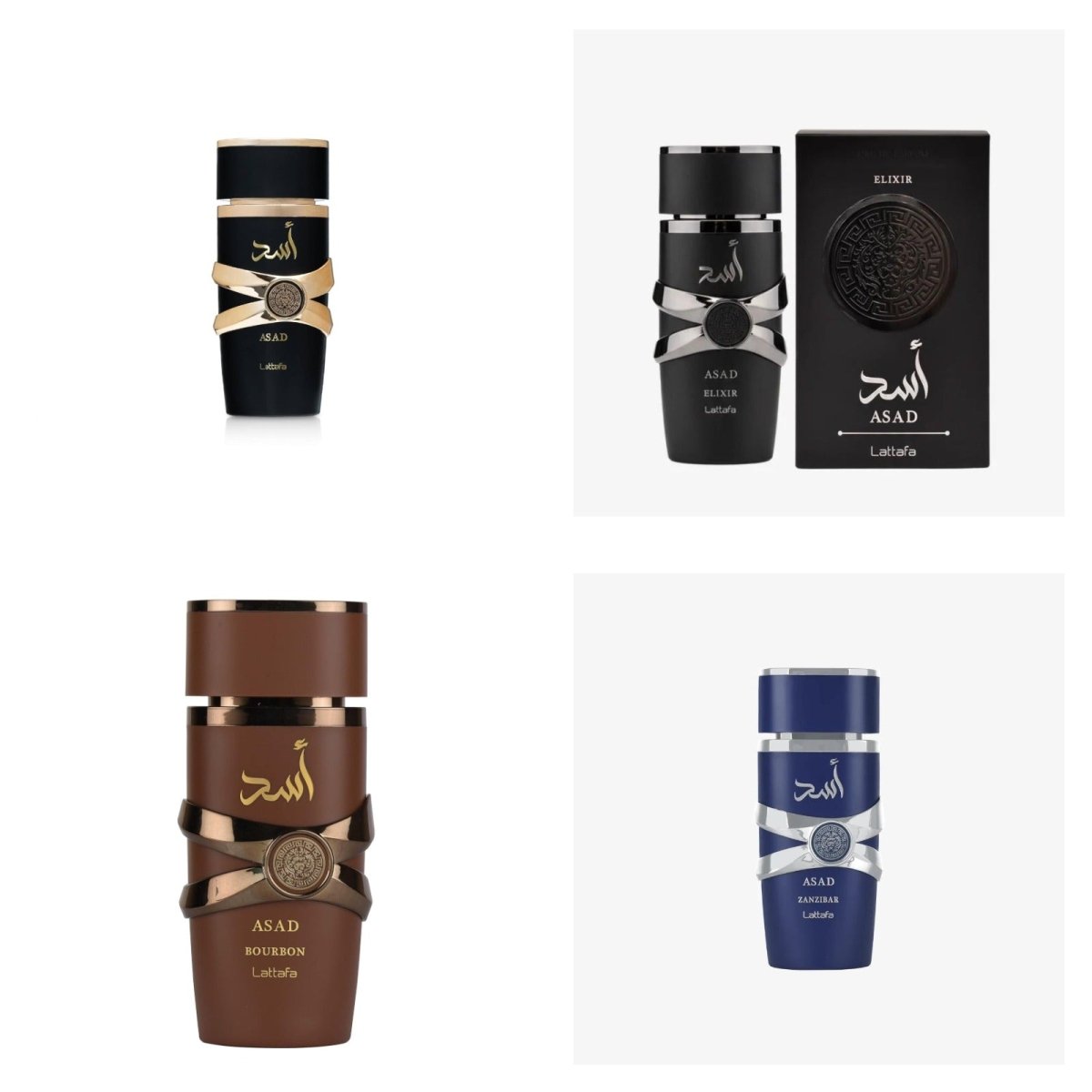Lattafa Asad Collection x Eau de Parfum 25ml by Lattafa — Authentic Arabic Fragrance | Qamare