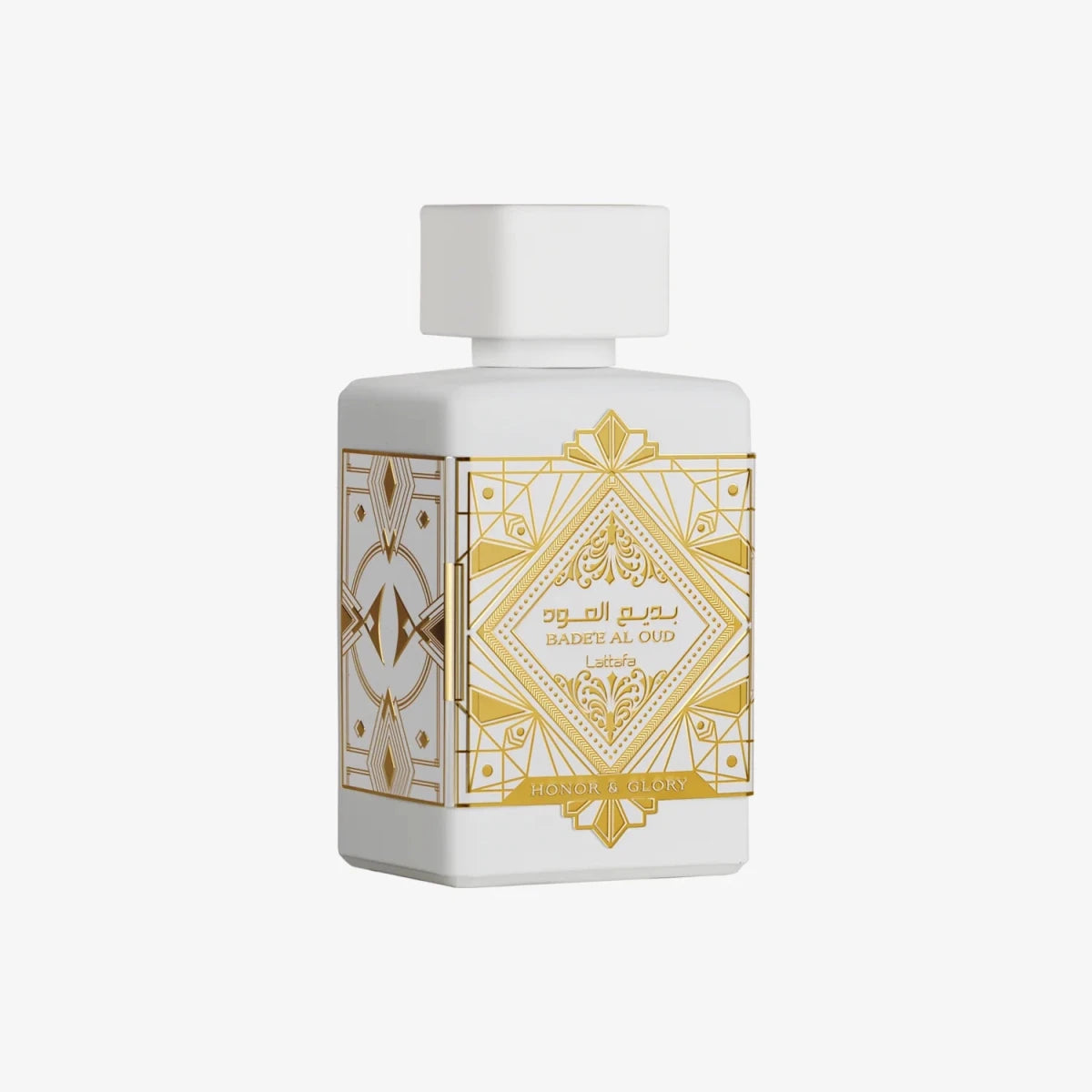 Lattafa Badee Al Oud Honor and Glory White Eau de Parfum 100ml by Lattafa — Authentic Arabic Fragrance | Qamare