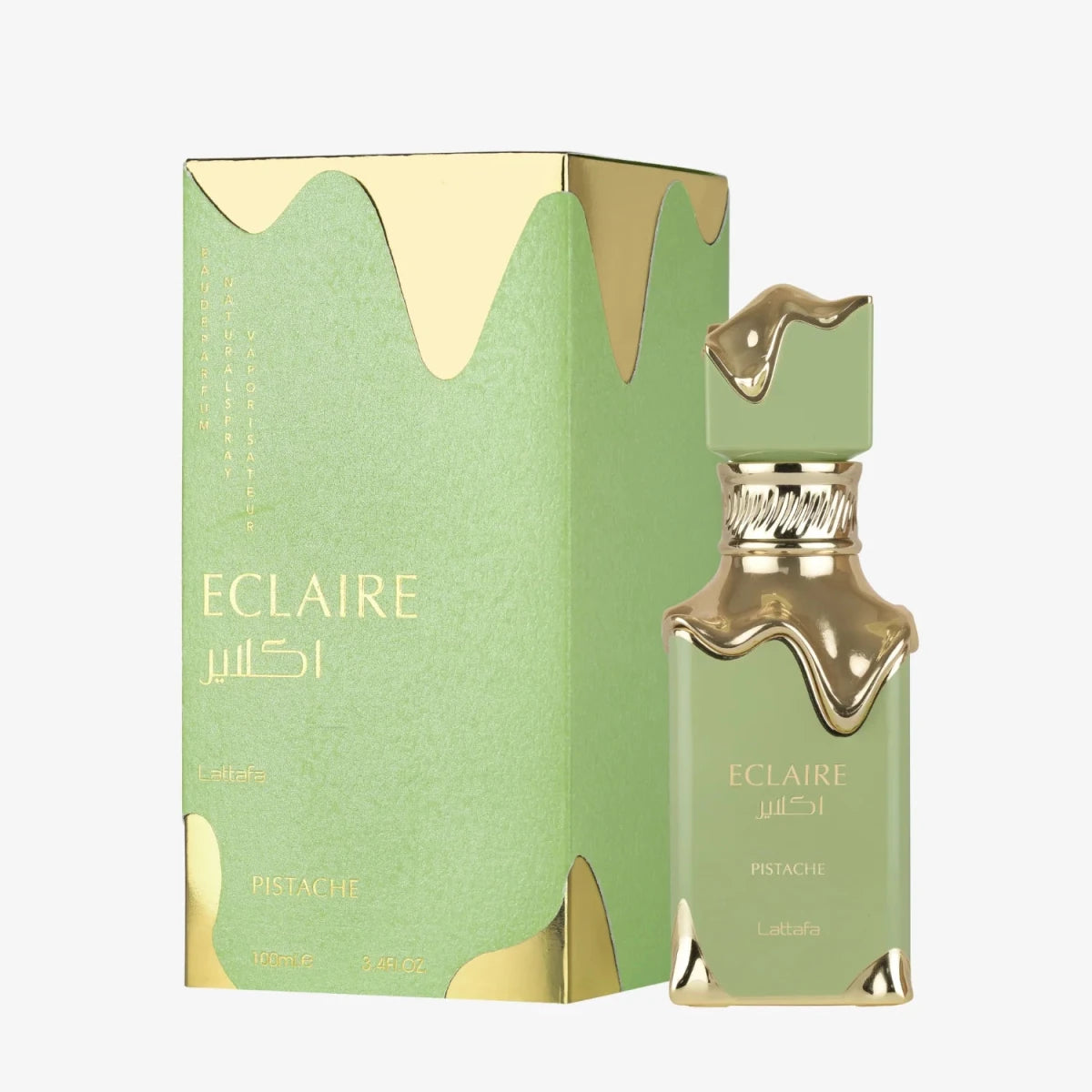 Lattafa Eclaire Pistache Eau de Parfum 100ml by Lattafa — Authentic Arabic Fragrance | Qamare