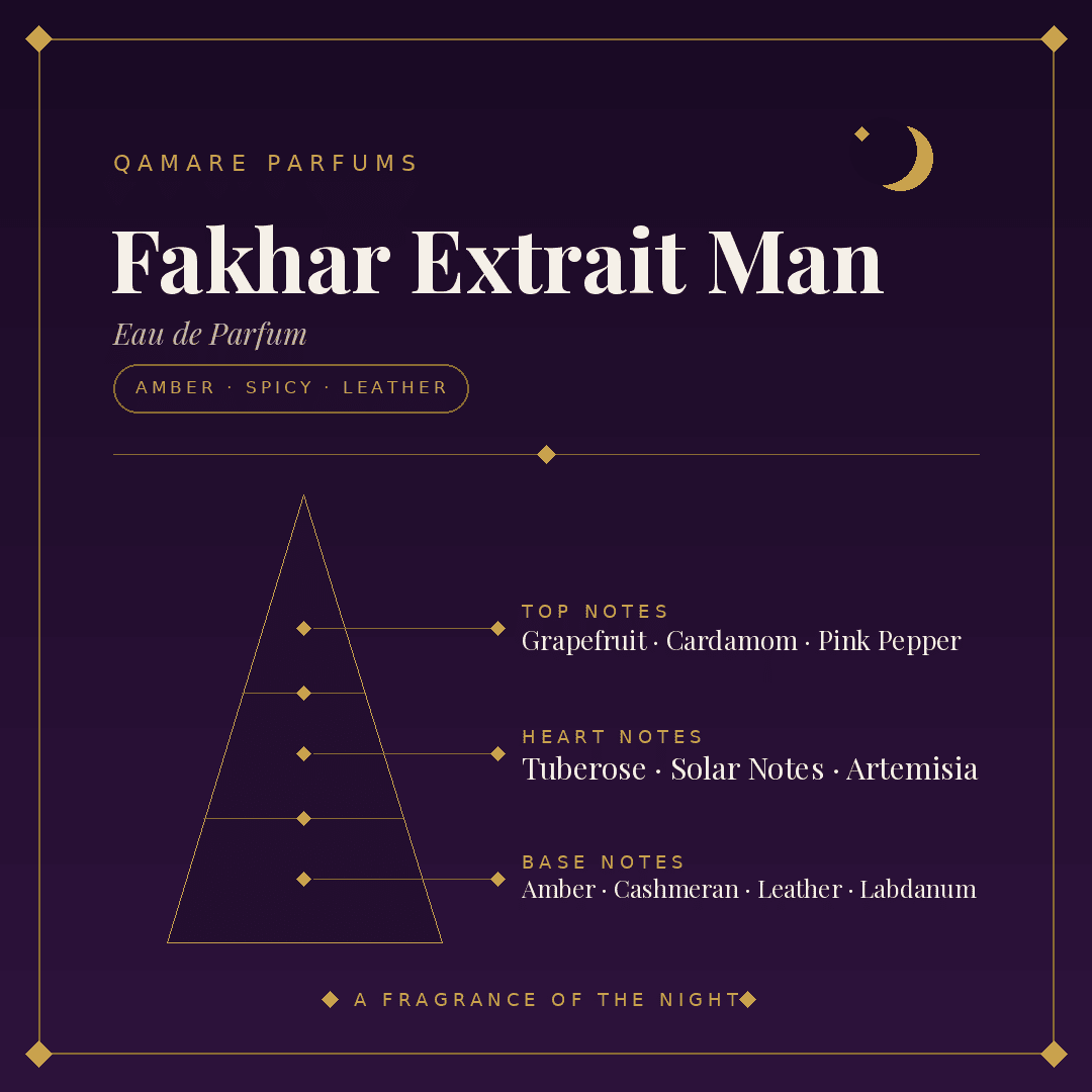 Lattafa Fakhar Extrait Man Eau de Parfum 100ml by Lattafa — Authentic Arabic Fragrance | Qamare