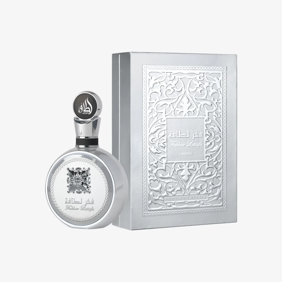 Lattafa Fakhar Platin Eau de Parfum 100ml by Lattafa — Authentic Arabic Fragrance | Qamare