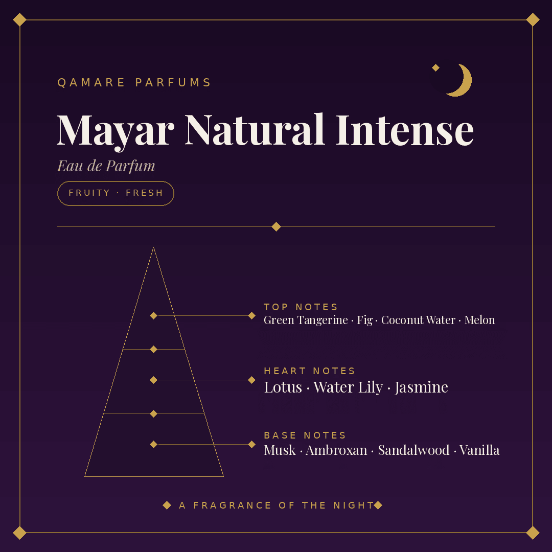 Lattafa Mayar Natural Intense Eau de Parfum 100ml by Lattafa — Authentic Arabic Fragrance | Qamare