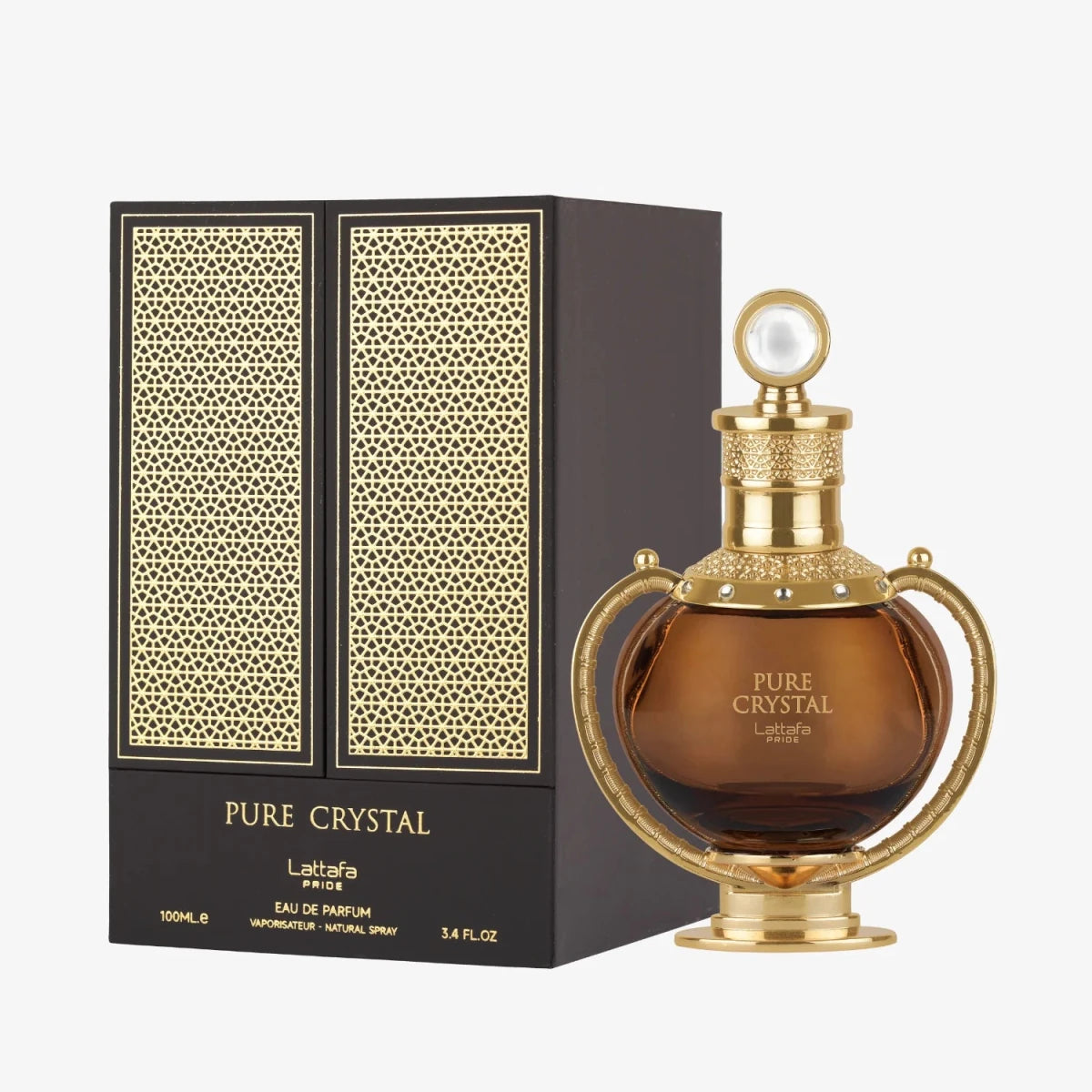 Lattafa Pride Pure Crystal Eau de Parfum 100ml by Lattafa — Authentic Arabic Fragrance | Qamare