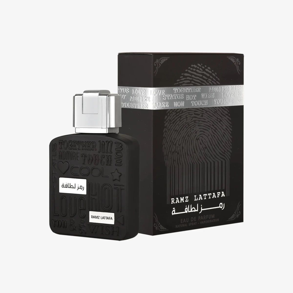 Lattafa Ramz Silver Eau de Parfum 100ml by Lattafa — Authentic Arabic Fragrance | Qamare