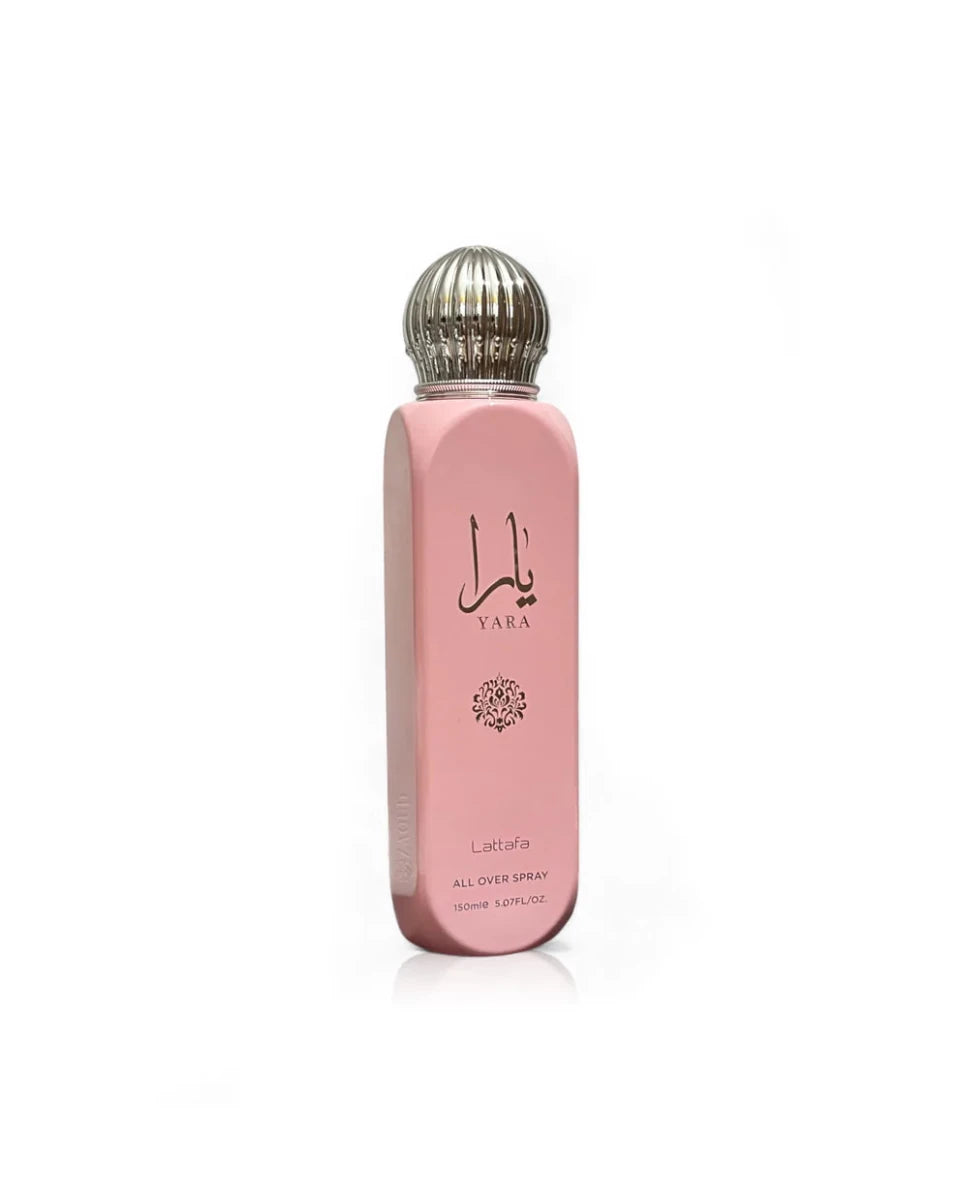 Lattafa Yara 150ml All Over Spray by Lattafa — Authentic Arabic Fragrance | Qamare