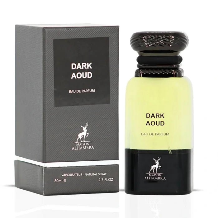 Maison Alhambra Dark Aoud Eau de Parfum 80ml by Maison Alhambra — Authentic Arabic Fragrance | Qamare