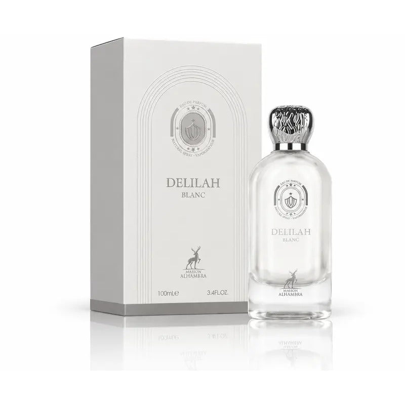 Maison Alhambra Delilah Blanc Eau de Parfum 100ml by Maison Alhambra — Authentic Arabic Fragrance | Qamare