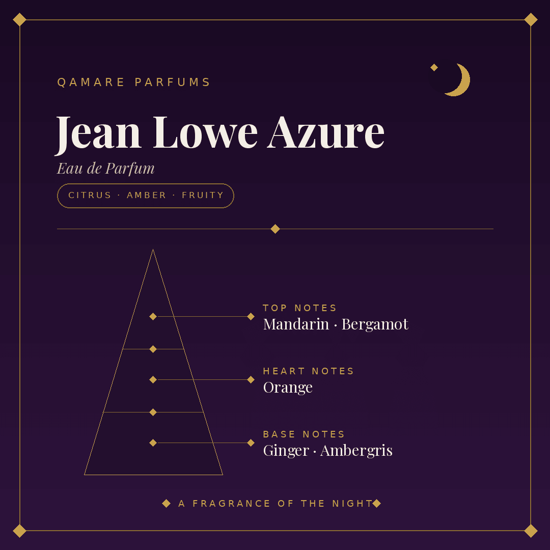 Maison Alhambra Jean Lowe Azure Eau de Parfum 100ml by Maison Alhambra — Authentic Arabic Fragrance | Qamare