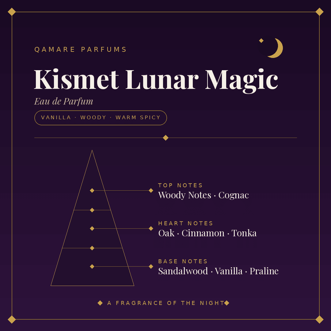 Maison Alhambra Kismet Lunar Magic Eau de Parfum 100ml by Maison Alhambra — Authentic Arabic Fragrance | Qamare
